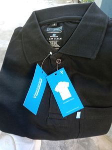 Printoonistic Black Polo Shirt - Size M