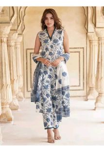 Floral Print Kurta Set