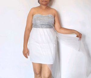 White Tube Dress