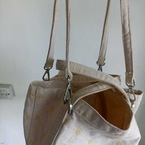 2 way Cute Patterned Tote Bag