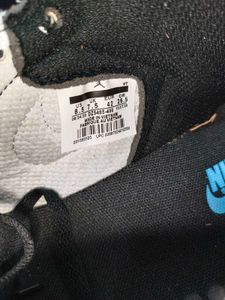 NIKE AIR JORDAN 1&#39;S RETRO HIGH &#34;UNC TOE&#34; UK7.5