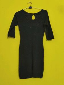 Sparkly Navy Blue Dress 👗