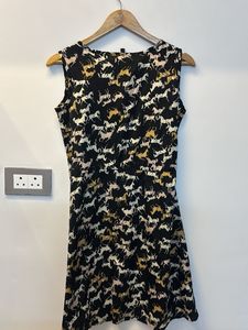 Horse Print Sleeveless Dress
