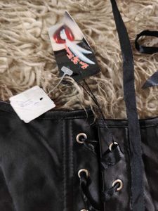 Black Underbust Pirate Coded Corset