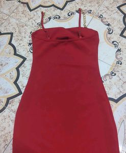 Chain Red Bodycon