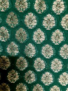 Kurti Bottle green Zari Abstract Work