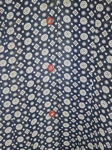 Patterned Short Sleeve Top