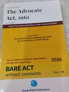 Law Bare Acts - Set of 3