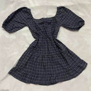 Checked Vintage Dress