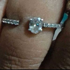 Giva 925 Silver Zircon Stone Ring