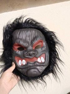 Monster Mask with Hair