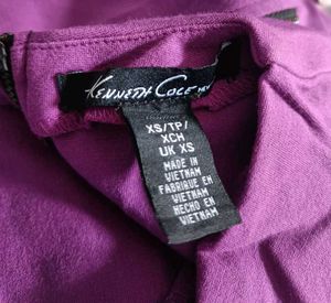 Chic Purple Sheath Dress