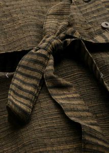 Taavi Striped Wrap Dress