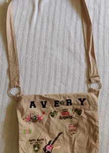 Avery Embroidered Crossbody Bag