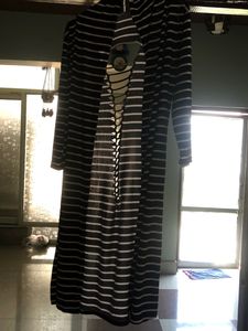 Long Black Stretchable Shrug 🏁