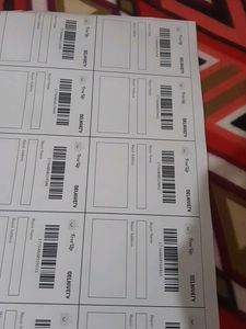 10 Pc Freeup Labels