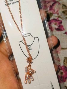 Teddy Bear Pendant Necklace