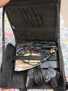 Original Sony PS2 With 1 Controller And Bag Free