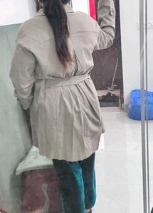 Stylish Beige Trench Coat