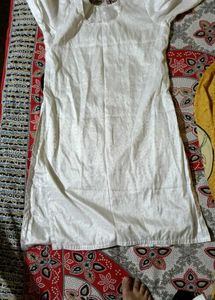 Orange Striped Dupatta