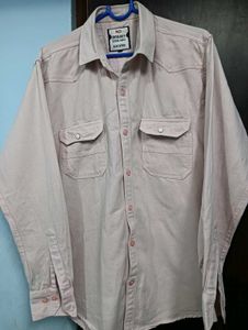 Pink Casual Shirt