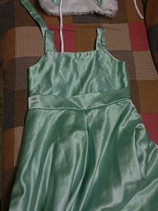 Girls&#39; Mint Dress &amp; Bolero Set