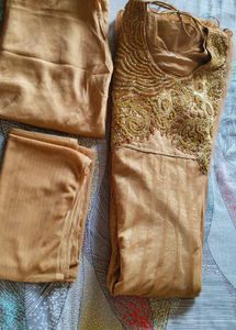 Heavy Wedding Wear Anarkali Kurta Set