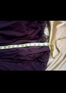 Maroon &amp; Gold Embroidered Cold Shoulder Gown