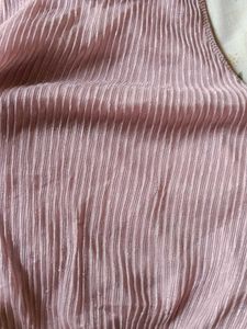 Pink Ribbed Tank Top
