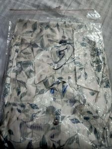 Floral Print Shirt Short