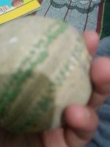 Used SG White Leather Cricket Ball – Match Quality