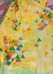 Paper Cotton Silk Saree