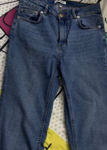 Only Straight Fit Blue Denims
