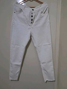 White Denim Jeans