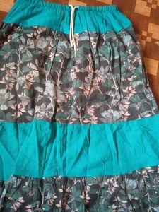 Flower Design Skirt