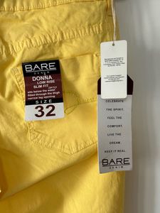 Yellow Casual Pants