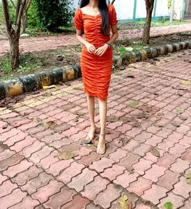 Tan Brown Bodycon Dress