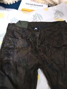 Paisley Print Trousers