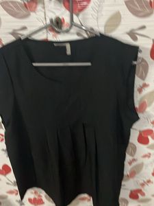 Sleeveless Black Top