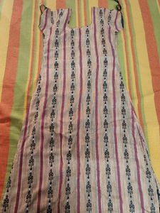 Cotton Kurti Set With Dupatta And Bottom
