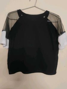 Stylish Black &amp; White Top