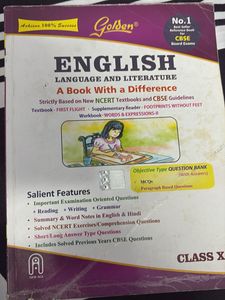 Golden English Guide Class X