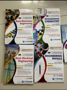 Pick Any 1 Book, BrandNew- FY Engineering sem1&amp;2