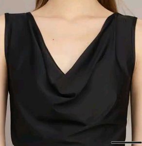 Shein Chic Black Sleeveless Top