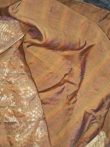 Silk Saree with Gold Border