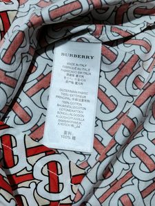 BURBERRY Boys Desmond Monogram Print Shirt Size 8y