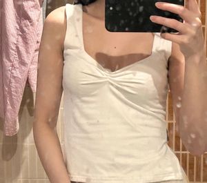SAVANA Side Slit Sleeveless Top