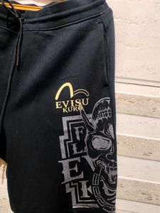 Evisu Kuro Graphic Sweatpants size M 32/36