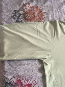 GREEN CROP OVERSIZED TSHIRT
