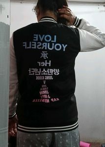 BTS All Members Name Baseball Jacket